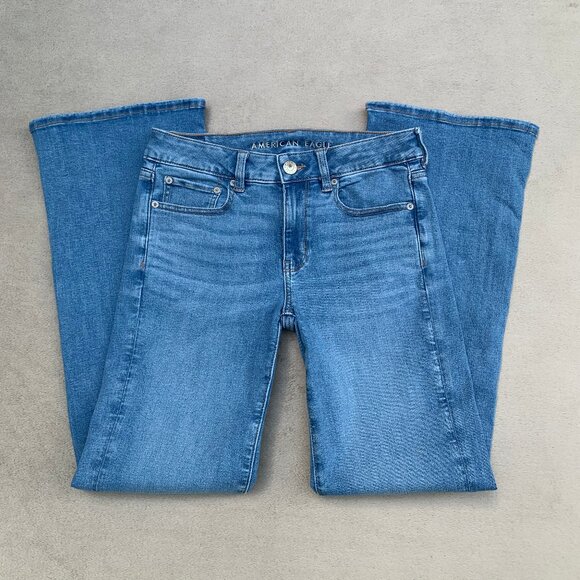 American Eagle Outfitters Next Level Stretch Favorite Boyfriend Jeans Sz6 - Picture 5 of 16